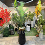 Palm Plant With Unbreakable Fiber Pot