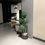 Bonsai Plant With Fiber  Bowl